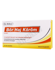 Dr. Böhm Bőr-Haj-Köröm étrend-kiegészítő tabletta 