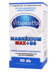Vitapaletta Magnézium MAX + B6 étrend-kiegészítő filmtabletta