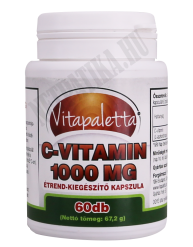 Vitapaletta C-vitamin 1000mg étrend-kiegészítő kapszula