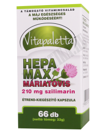 Vitapaletta Hepa Max Máriatövis étrend-kiegészítő kapszula