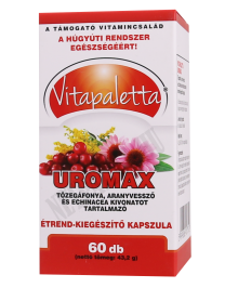 Vitapaletta Uromax étrend-kiegészítő kapszula