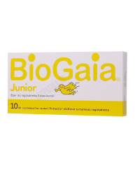 BioGaia Junior rágótabletta eper ízben