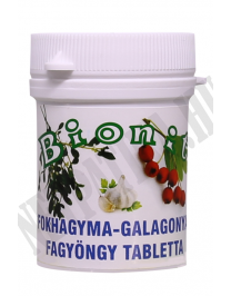 Bionit Fokhagyma-galagonya-fagyöngy tabletta