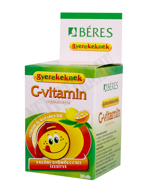 Béres C-vitamin rágótabletta gyerekeknek