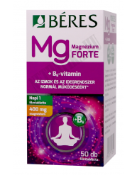 Béres Magnézium 400 mg + B6 Forte filmtabletta 