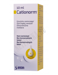 Cationorm emulziós szemcsepp