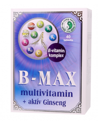 Dr. Chen B-MAX Multivitamin + Aktív Ginseng tabletta