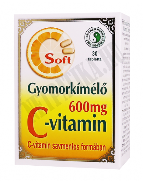 Dr. Chen Soft C-vitamin -gyomorkímélő- filmtabletta - 30db
