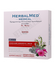 HerbalMed Medical gyógynövénykivonatokat tartalmazó pasztilla 20x