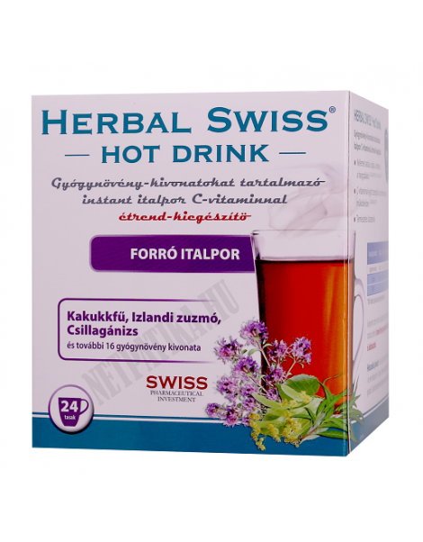 Herbal swiss hot drink forró italpor 