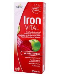 Hübner Iron Vital Folyékony étrend-kiegészítő vassal és vitaminokkal