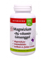 INTERHERB XXL MAGNÉZIUM + B6-VITAMIN GINZENGGEL