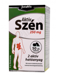 JutaVit Aktív Szén tabletta 250mg
