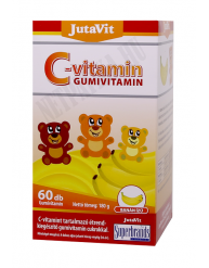 JutaVit C-vitamin Gumivitamin banán ízű