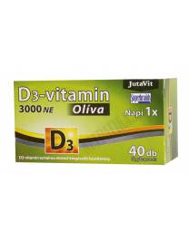 JutaVit D3-vitamin 3000NE Olíva lágykapszula