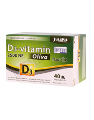 JutaVit D3-vitamin 2500NE (62,5μg) Olíva