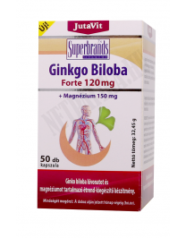 JutaVit Ginkgo Biloba Forte 120 mg + Magnézium 150 mg