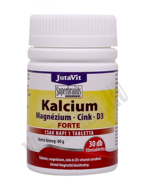 JutaVit Kalcium+Magnézium+Cink + D3 vitamin