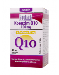 JutaVit Koenzim Q10 100mg +E-vitamin 35mg