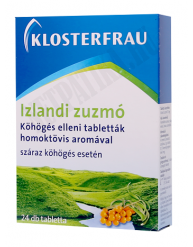 Klosterfrau Izlandi zuzmó szopogató tabletta 