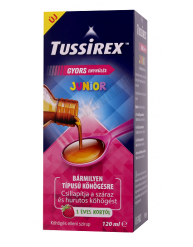 TUSSIREX Junior köhögés elleni szirup