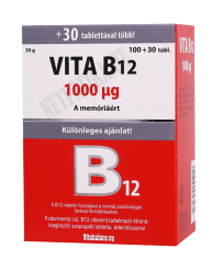 Vitabalans Vita B12 szopogató tabletta
