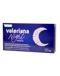 Valeriana Night Forte lágyzselatin kapszula
