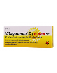 Vitagamma D3 vitamin 2000NE tabletta 