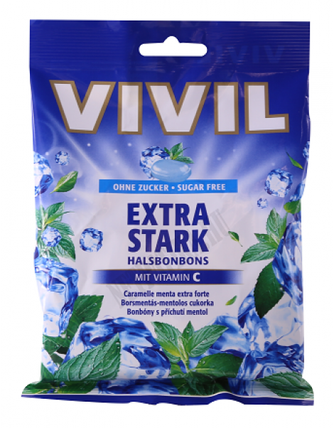 Vivil Extra erős Borsmentás cukorka